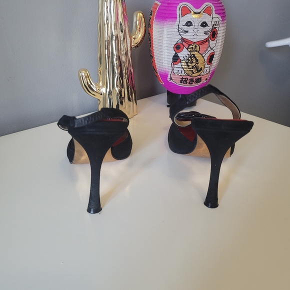 Christian LaCroix Vintage Slingback Heels, GUC, Size 38 - Picture 2 of 9